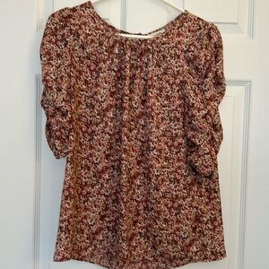Blouse flowered